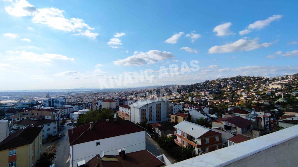 Gebze Köşklü çeşme satılık dublex 250 m2 Deniz manzaralı